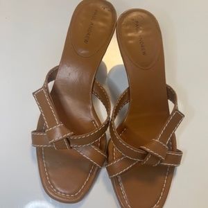 Paul Andrews brown summer sandals